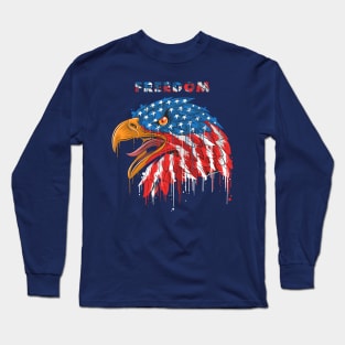 Bald Eagle - Freedom Long Sleeve T-Shirt